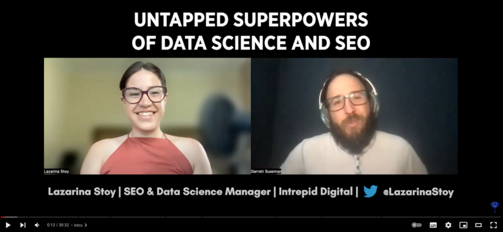 Lazarina Stoy - the untapped powers of data science for SEO rankable podcast