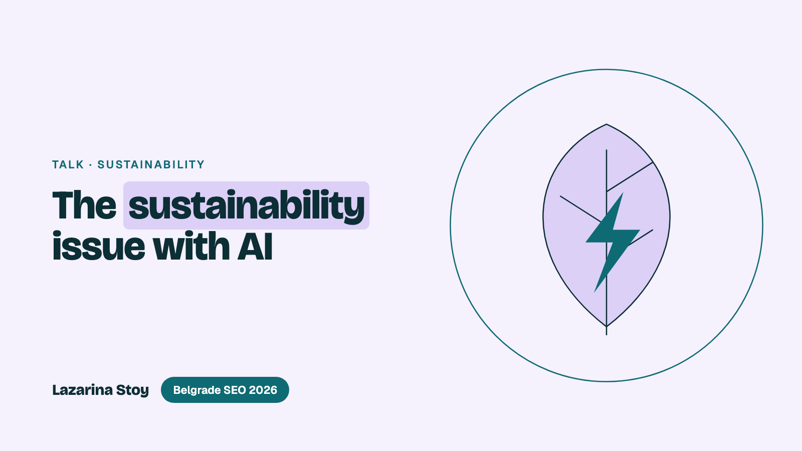 The sustainability issue with AI, and what we can change as marketers 1 The sustainability issue with AI, and what we can change as marketers